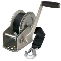 Outlet 🤩 Reese Towpower Trailer Parts & Accessories 1,500-lb Capacity Towpower Winch with 20-ft Strap and Hook 🧨