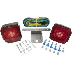 New 🎁 Hopkins Trailer Parts & Accessories LED Submersible Combination Trailer Light Kit with Integrated Back-Up Lights ✨