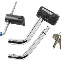 Deals 🛒 Master Lock Trailer Parts & Accessories 1/2-in and 5/8-in Swivel Head Receiver Lock w/SS Adj Coupler Latch Lock 😍