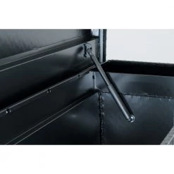 New 🔥 CRAFTSMAN Truck Tool Boxes 71.36-in x 19.57-in x 16.58-in Matte Black Aluminum Crossover Truck Tool Box 🧨 -Automotive Sales 09839338