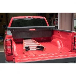 New 🔥 CRAFTSMAN Truck Tool Boxes 71.36-in x 19.57-in x 16.58-in Matte Black Aluminum Crossover Truck Tool Box 🧨 -Automotive Sales 09839339