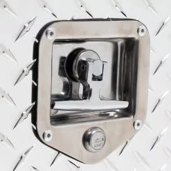 Budget ⭐ CRAFTSMAN Truck Tool Boxes 60-in x 12-in x 16-in Brite Aluminum Top Mount Truck Tool Box 👍 -Automotive Sales 11113829