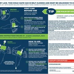 Flash Sale 🧨 Scepter USA Gas Cans 2-Gallon Plastic Gasoline Can 🛒 -Automotive Sales 12102828