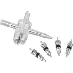 Coupon 🔥 Monkey Grip Tire Repair Tools Valve Tool/4Way W/Core 😍