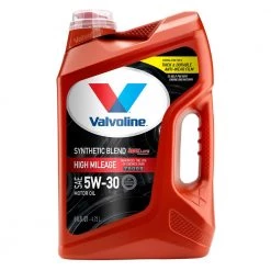 Best reviews of 🤩 Valvoline Motor Oil & Additives High Mileage MaxLife SAE 5W-30 Motor Oil- Easy Pour 5 Quart ❤️