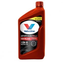 Best Pirce 🤩 Valvoline Motor Oil & Additives High Mileage MaxLife SAE 5W-30 Motor Oil 1 Quart 😀
