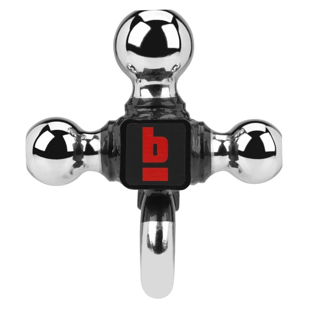 Best deal ✨ bROK Trailer Hitch Ball Mounts Ball Mount Tri Ball 2-in Shank w/Hook and Chrome Balls 🤩 4 Best deal ✨ bROK Trailer Hitch Ball Mounts Ball Mount Tri Ball 2-in Shank w/Hook and Chrome Balls 🤩 - Image 4