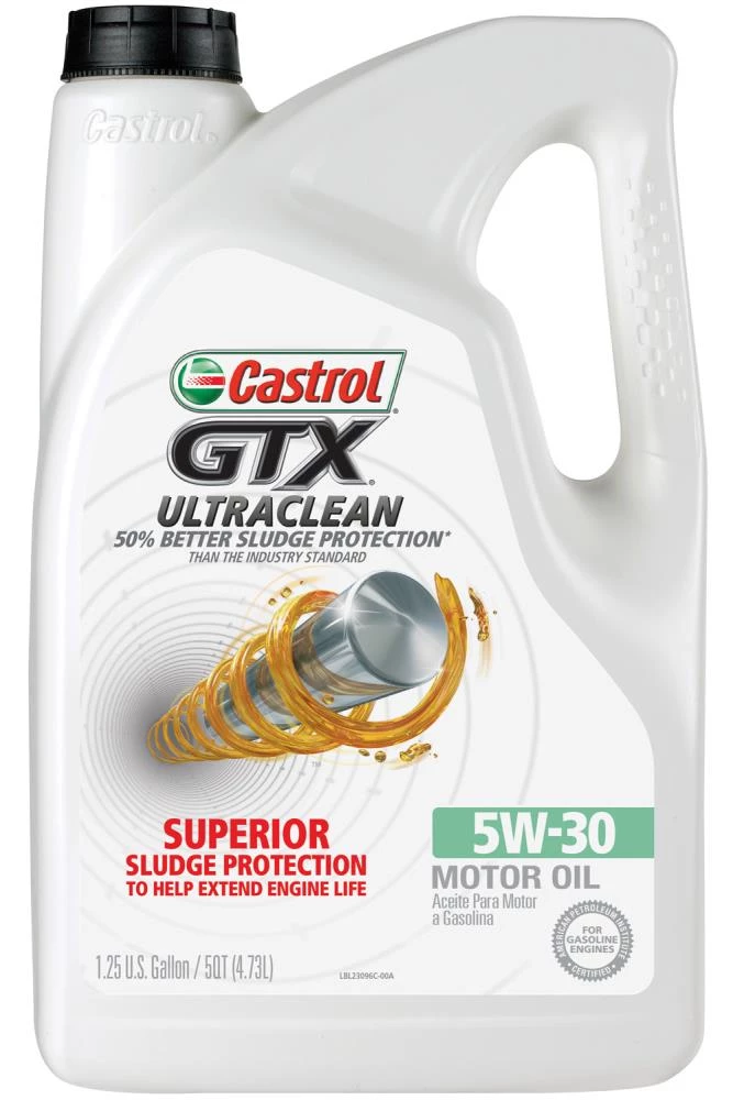 Buy ๐ CASTROL Motor Oil & Additives GTX Ultraclean 5W-30, 5 Qt ๐ 1 Buy ๐ CASTROL Motor Oil & Additives GTX Ultraclean 5W-30, 5 Qt ๐