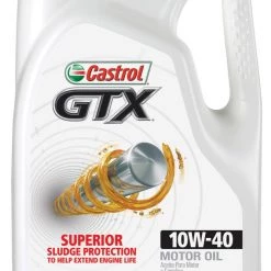 Cheapest 🔥 CASTROL Motor Oil & Additives GTX 10W-40, 5 Qt. 🌟