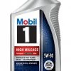 Top 10 😍 Mobil 1 Motor Oil & Additives Mobil 1 High Mileage Synthetic 5W30 Qt 🛒