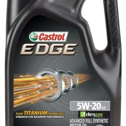 Outlet ✔️ CASTROL Motor Oil & Additives EDGE 5W-20, 5 Qt. 🔥