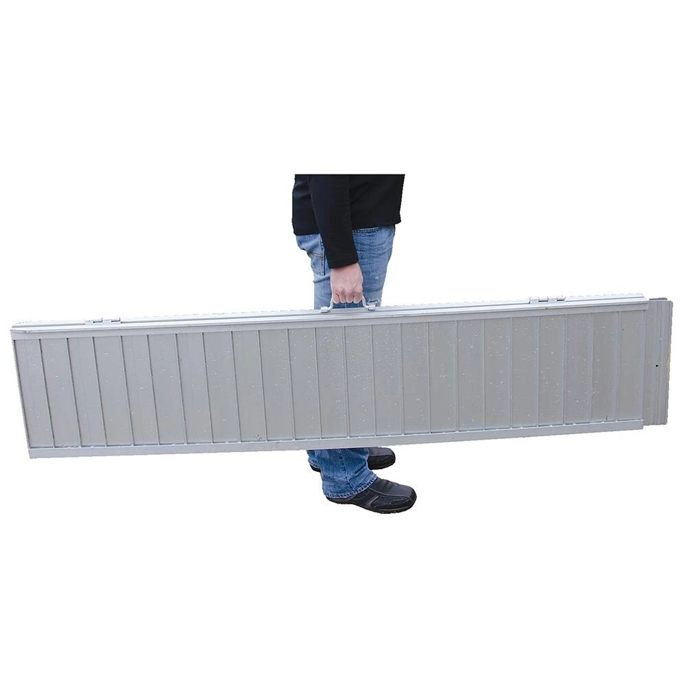 Best deal 😀 Erickson Cargo Carriers Aluminum Solid Deck Ramp 1200 lb 30-in x 72 -in 👍 2 Best deal 😀 Erickson Cargo Carriers Aluminum Solid Deck Ramp 1200 lb 30-in x 72 -in 👍 - Image 2