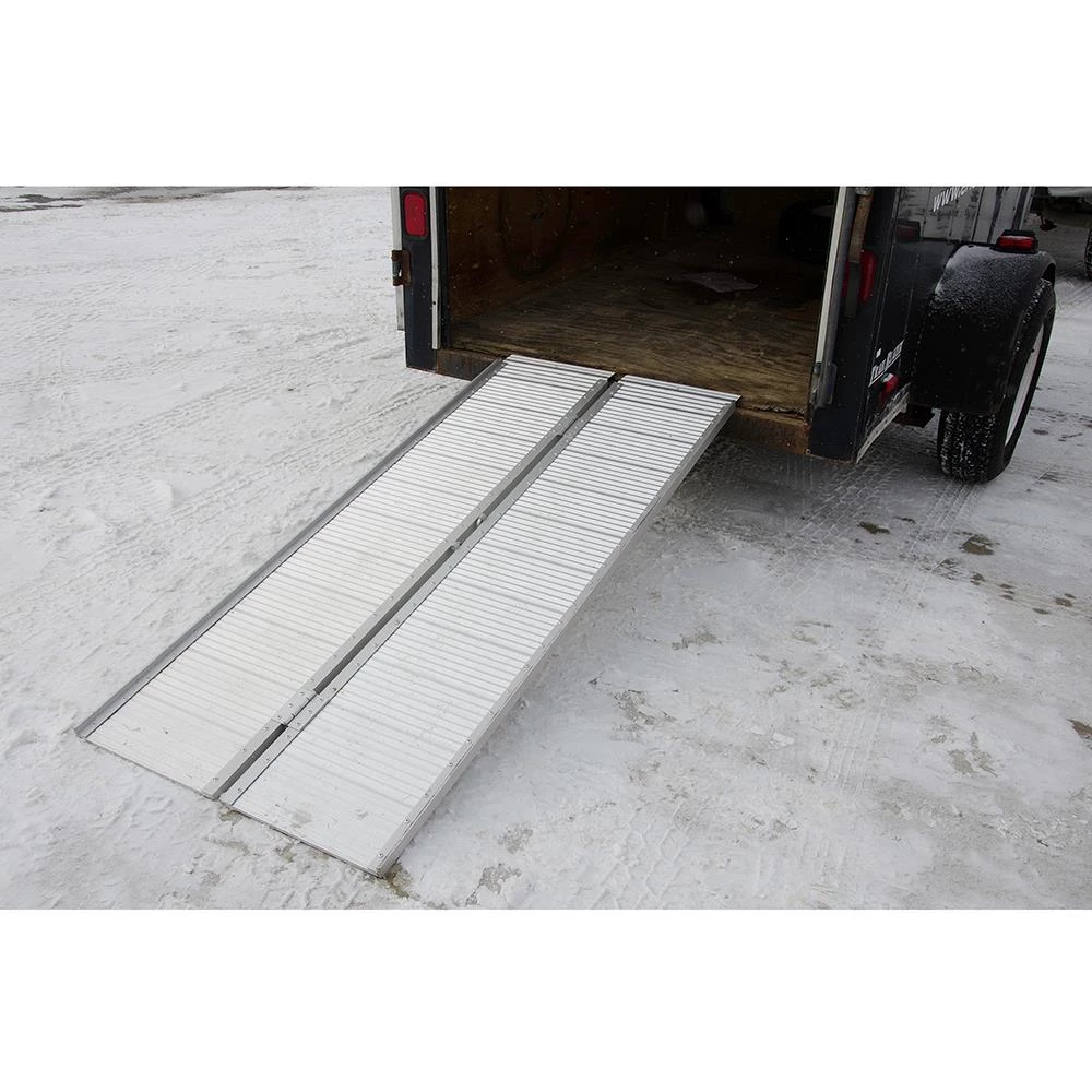 Best deal 😀 Erickson Cargo Carriers Aluminum Solid Deck Ramp 1200 lb 30-in x 72 -in 👍 4 Best deal 😀 Erickson Cargo Carriers Aluminum Solid Deck Ramp 1200 lb 30-in x 72 -in 👍 - Image 4