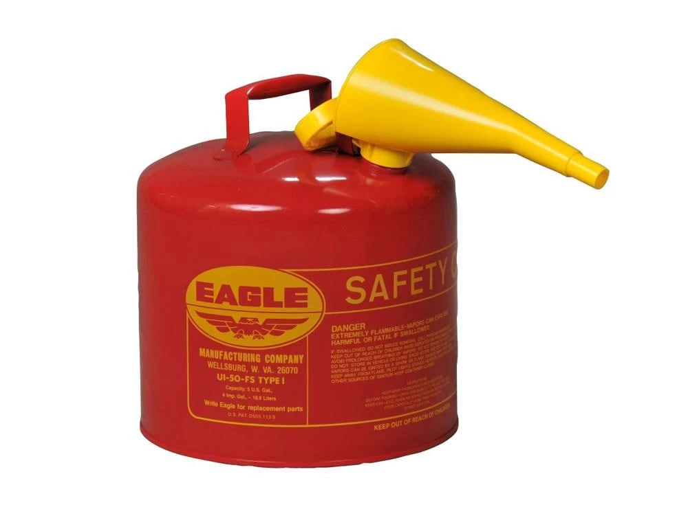 Budget ๐ฅ Eagle Gas Cans 5-Gallon Metal Gasoline Can ๐ 1 Budget ๐ฅ Eagle Gas Cans 5-Gallon Metal Gasoline Can ๐