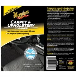 Wholesale ๐ Meguiar's Car Interior Cleaners Carpet and Upholstery Cleaner, G191419 19-fl oz ๐ฏ 13 Wholesale ๐ Meguiar's Car Interior Cleaners Carpet and Upholstery Cleaner, G191419 19-fl oz ๐ฏ -Automotive Sales 16013167 scaled