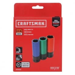 Coupon ❤️ CRAFTSMAN Automotive Hand Tools Automotive 3-piece Non-Marring Lug Nut Set 😀 -Automotive Sales 16492543