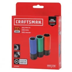 Coupon ❤️ CRAFTSMAN Automotive Hand Tools Automotive 3-piece Non-Marring Lug Nut Set 😀 -Automotive Sales 16492544