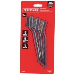 Buy 🌟 CRAFTSMAN Automotive Cleaning Brushes Automotive 3-piece Bristle Brush Set 😍 -Automotive Sales 16513239
