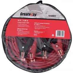 Brand new 🔔 GREATWAY Jumper Cables Jumper Cable 16-ft 2-Gauge Standard Jumper Cable 😀 -Automotive Sales 16663928