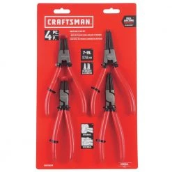 Flash Sale 👏 CRAFTSMAN Specialty Automotive Hand Tools 4-piece Fixed Snap Ring Set 💯 -Automotive Sales 17231010