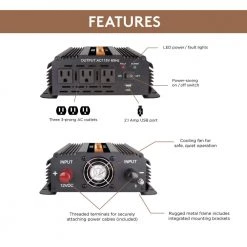 Discount 💯 Duracell Power Inverters 1200-Watt ⭐ -Automotive Sales 41645526