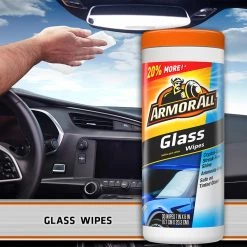 Buy 😀 Armor All Car Interior Cleaners Glass Wipes 30-Count 👏 -Automotive Sales 42088785