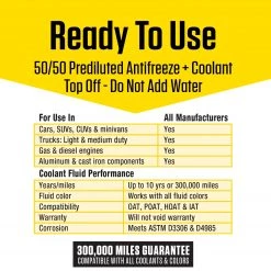 Outlet ๐ Prestone Automotive Chemicals & Lubricants Prestone All Vehicles- 10yr/300k mi- Antifreeze+Coolant (1 Gal- Ready to Use) โจ 9 Outlet ๐ Prestone Automotive Chemicals & Lubricants Prestone All Vehicles- 10yr/300k mi- Antifreeze+Coolant (1 Gal- Ready to Use) โจ -Automotive Sales 42191818