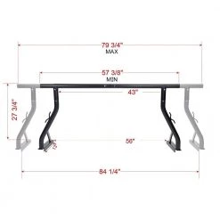 Hot Sale ⭐ CALHOME Truck Tool Box & Cargo Accessories 800 LB. Universal Truck Rack Ladder Cargo Pickup Rack (US Patent Number D843,922) 🤩 -Automotive Sales 42362172