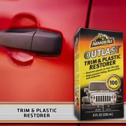 Buy 🎁 Armor All Car Exterior Cleaners Outlast Trim and Plastic Restorer 8-fl oz Car Exterior Restoration Kit 🔔 -Automotive Sales 45546082